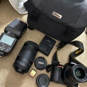 NIKON D3500 EVERYTHING IN PICTURE INCLUDED